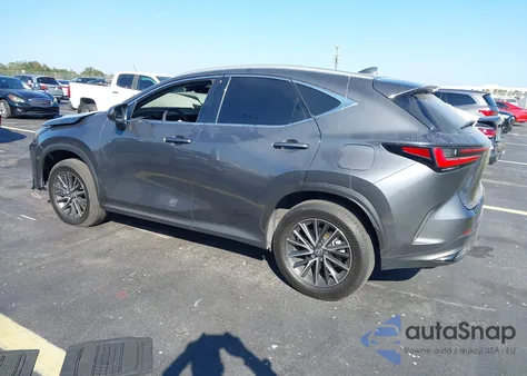 2025 Lexus Nx 250 Premium z USA, uszkodzony, nr VIN 2T2GDCAZ1SC018920
